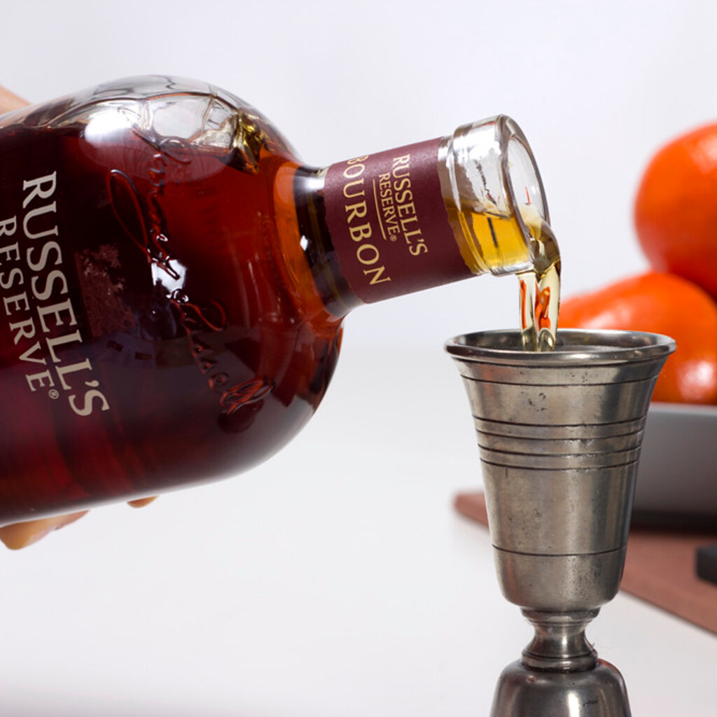 Photo of bourbon being poured