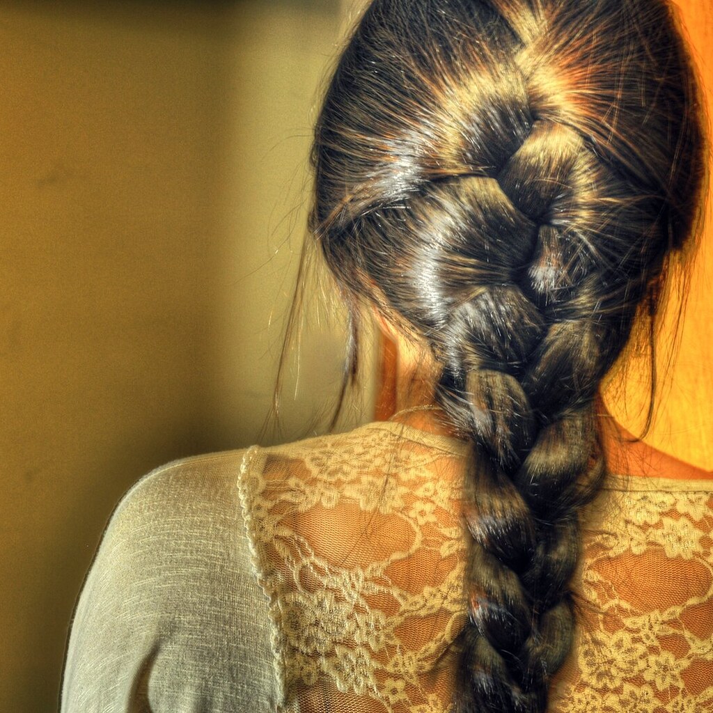 Photo of a woman with braided hair