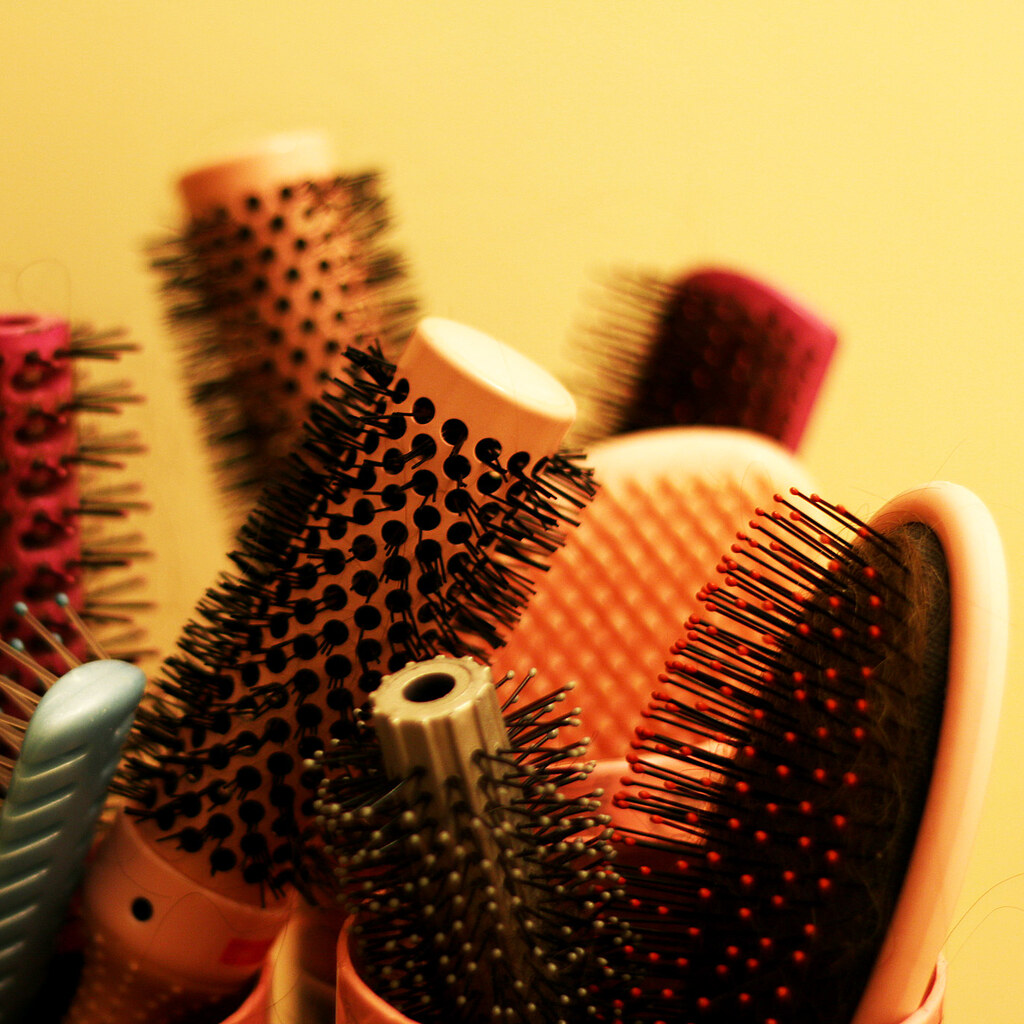 Photo of a hairbrush