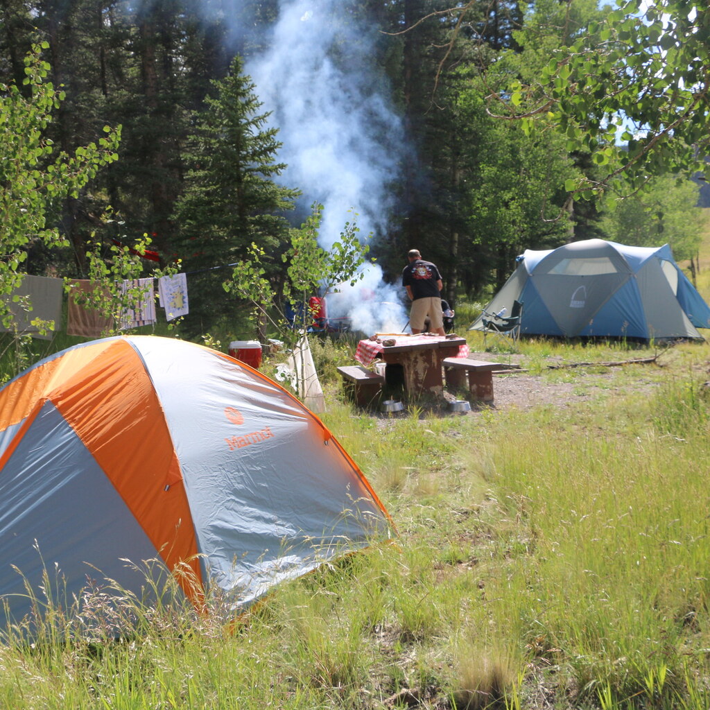 Photo of a campsite