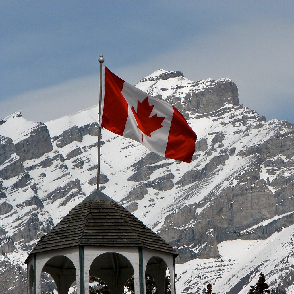 Photo of the Canadian flag