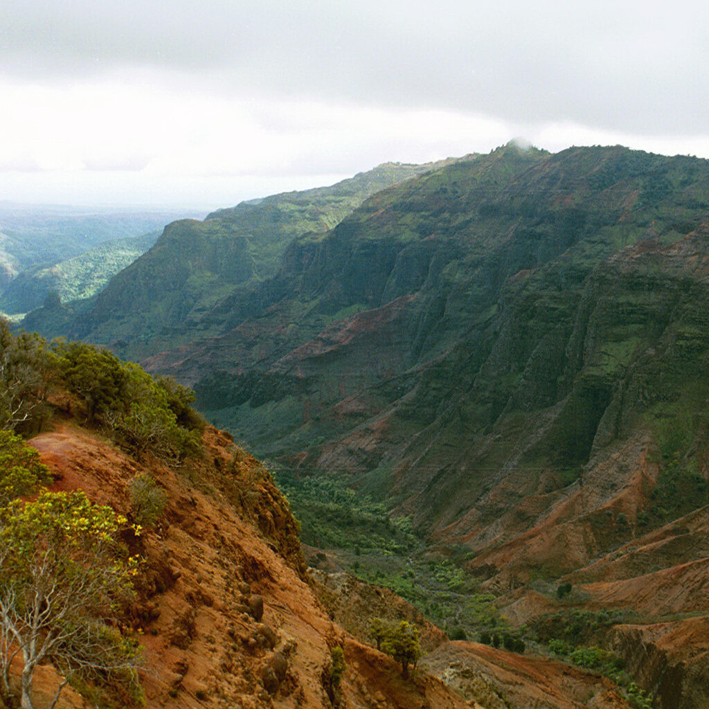 Photo of a canyon