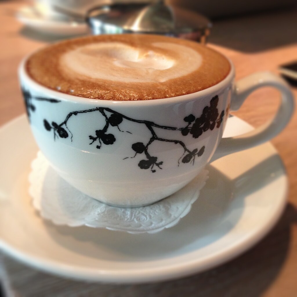 Photo of a cappuccino