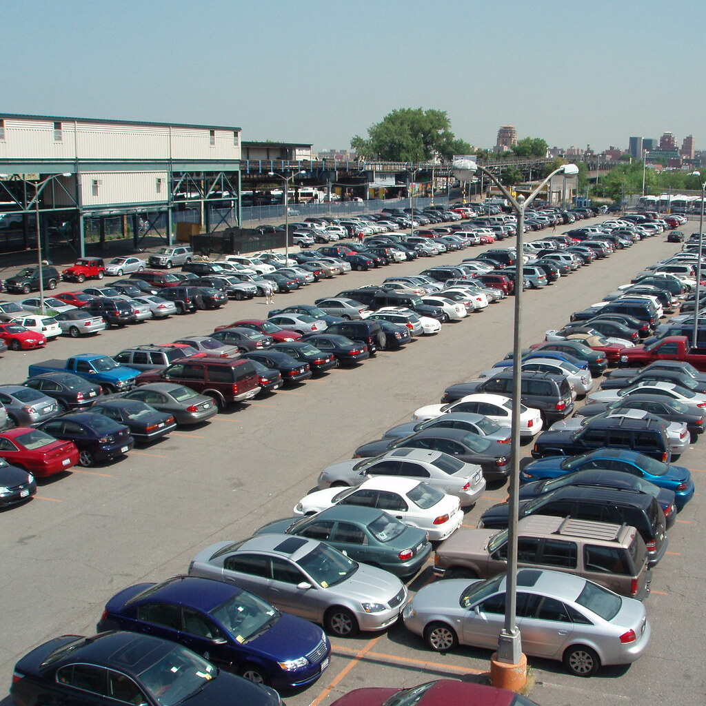 Car park.