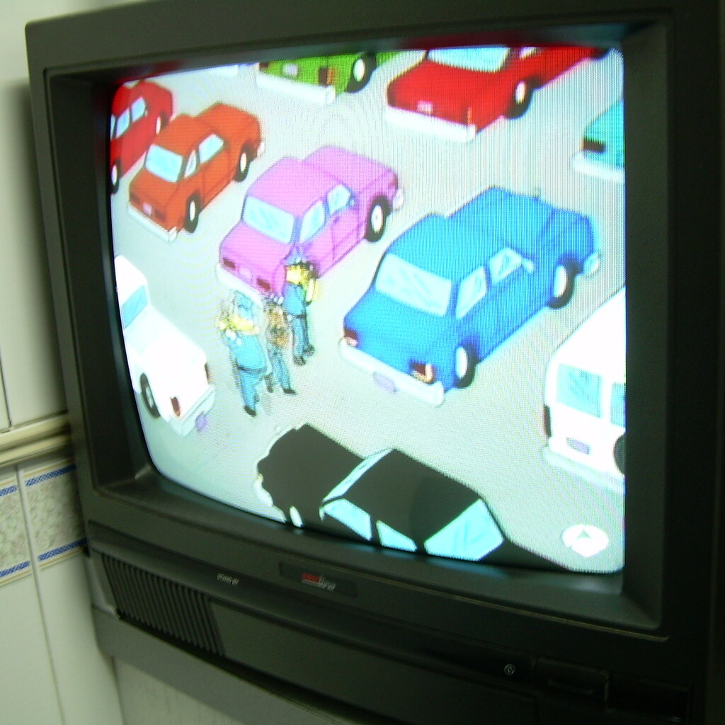 Cartoons on television