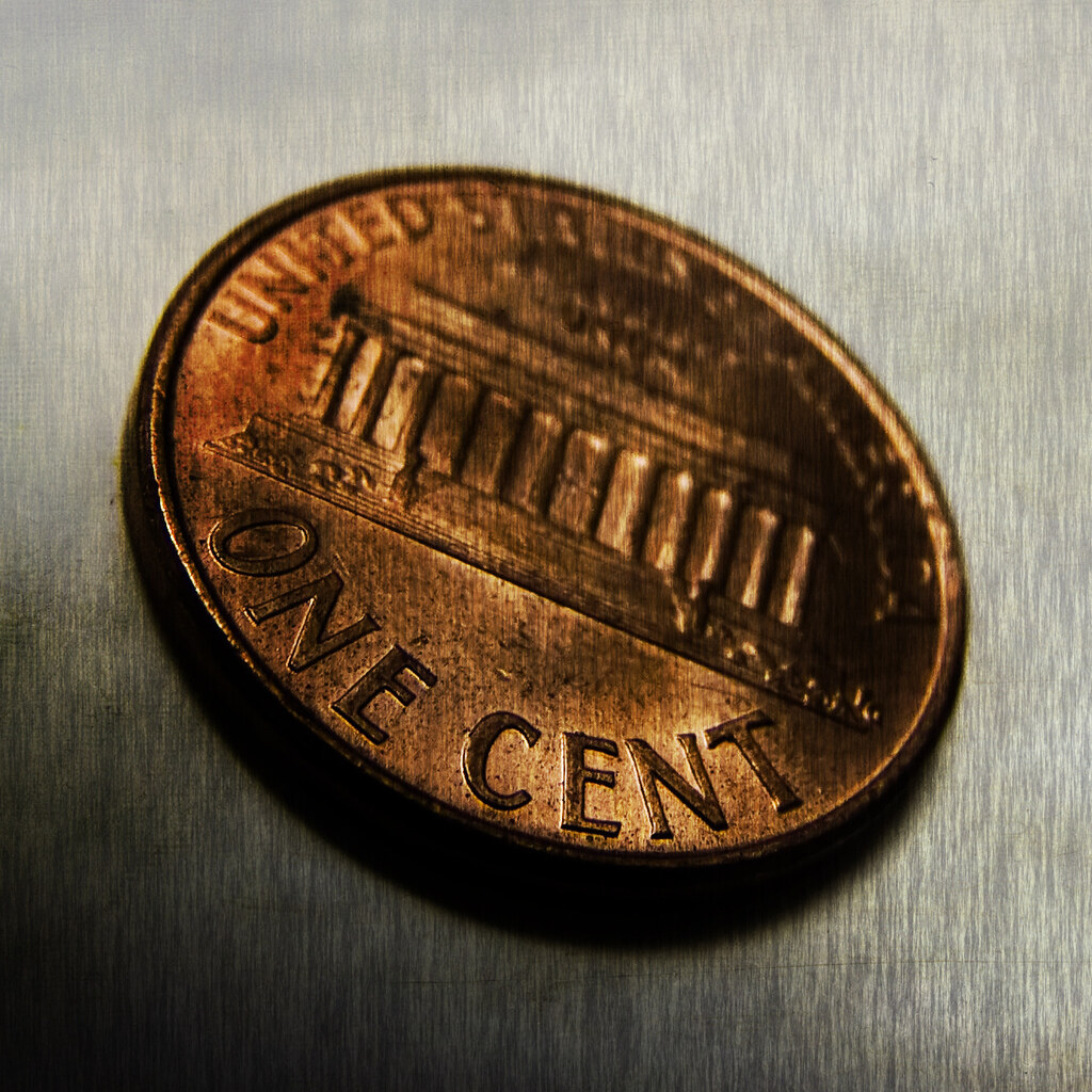Photo of a one cent coin