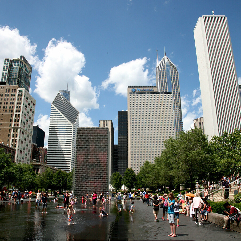 Photo of Crown Fountain, Chicago