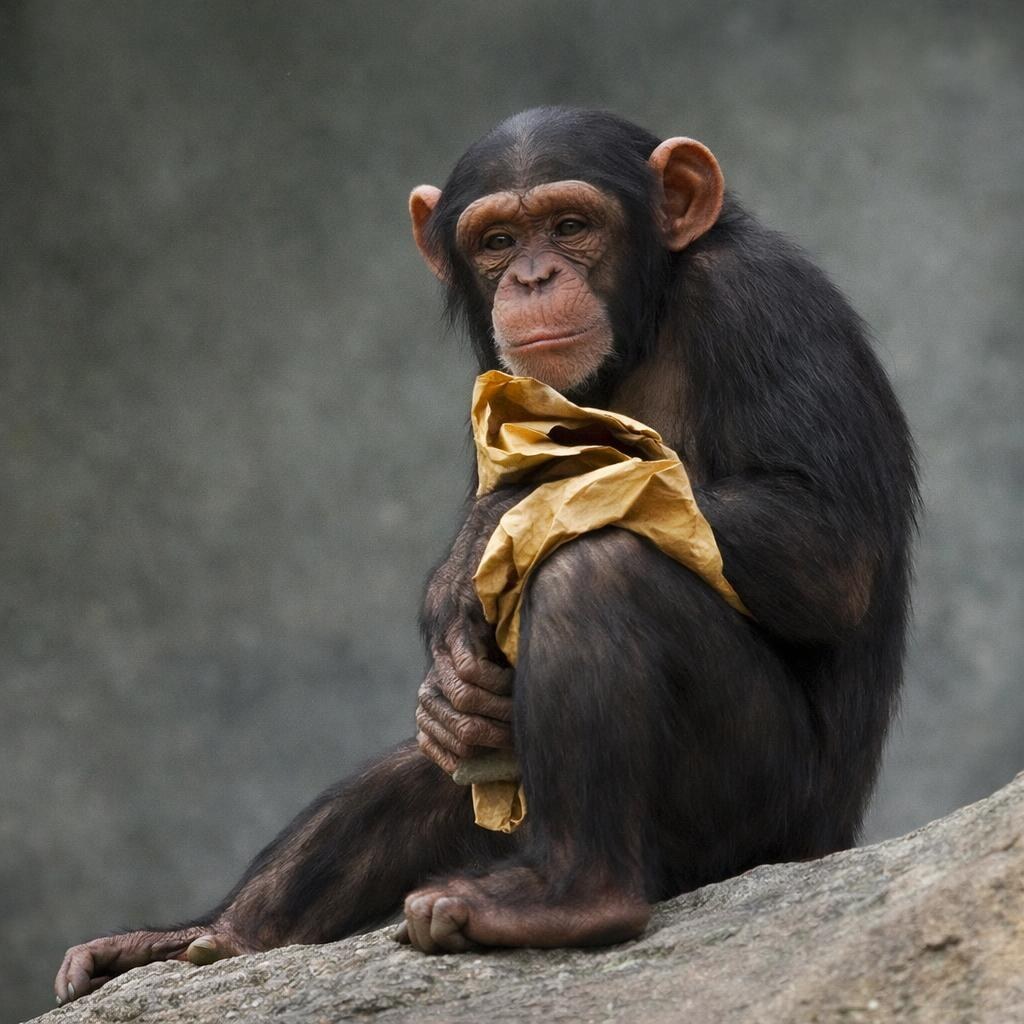 Photo of a chimpanzee