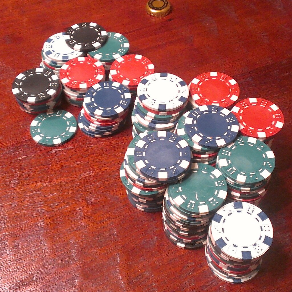 Photo of poker chips