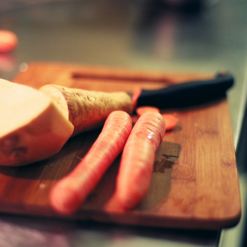 Photo of a chopping board