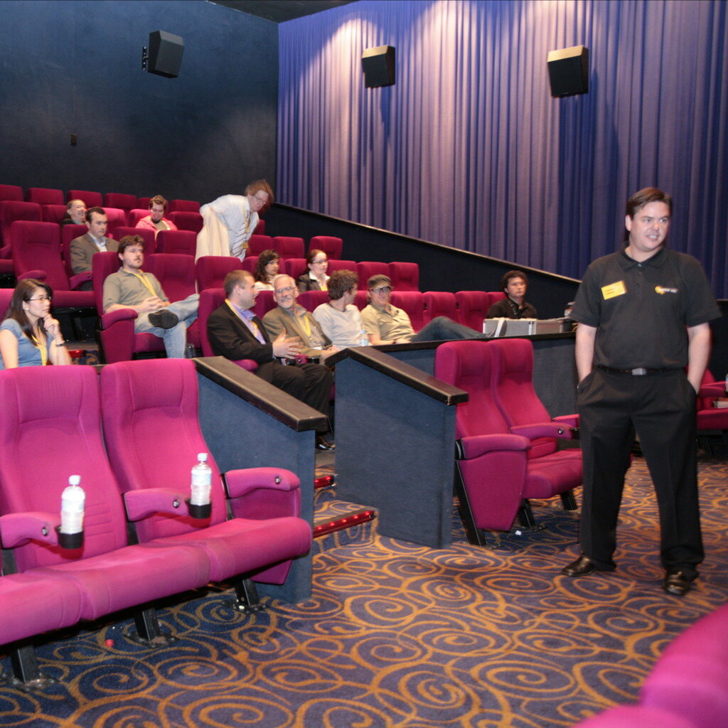 Photo of a cinema