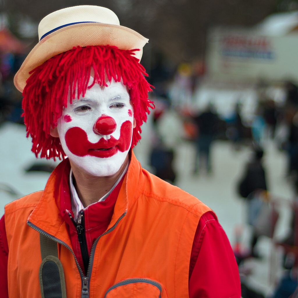 Photo of a clown