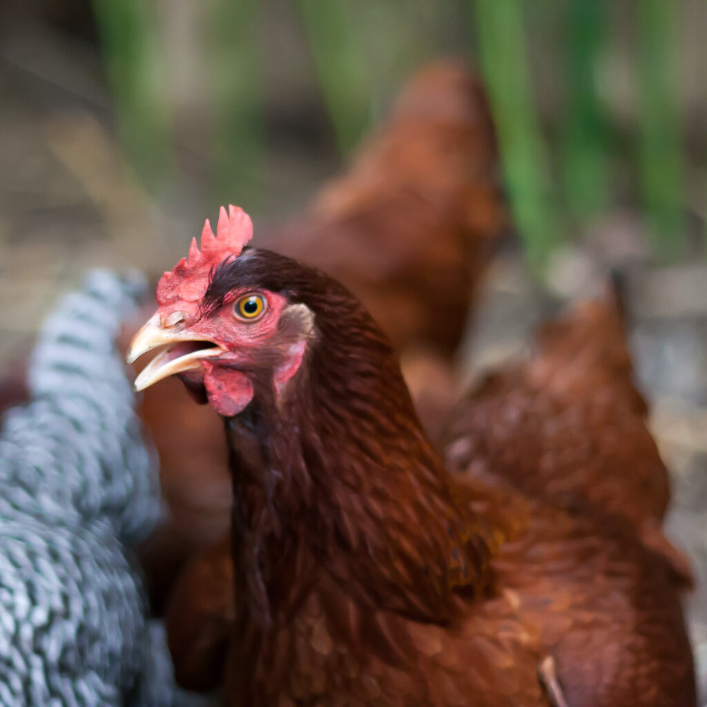 Photo of a chicken.