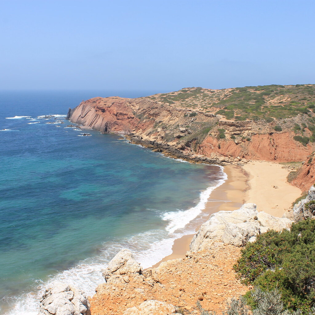 Photo of a coastline