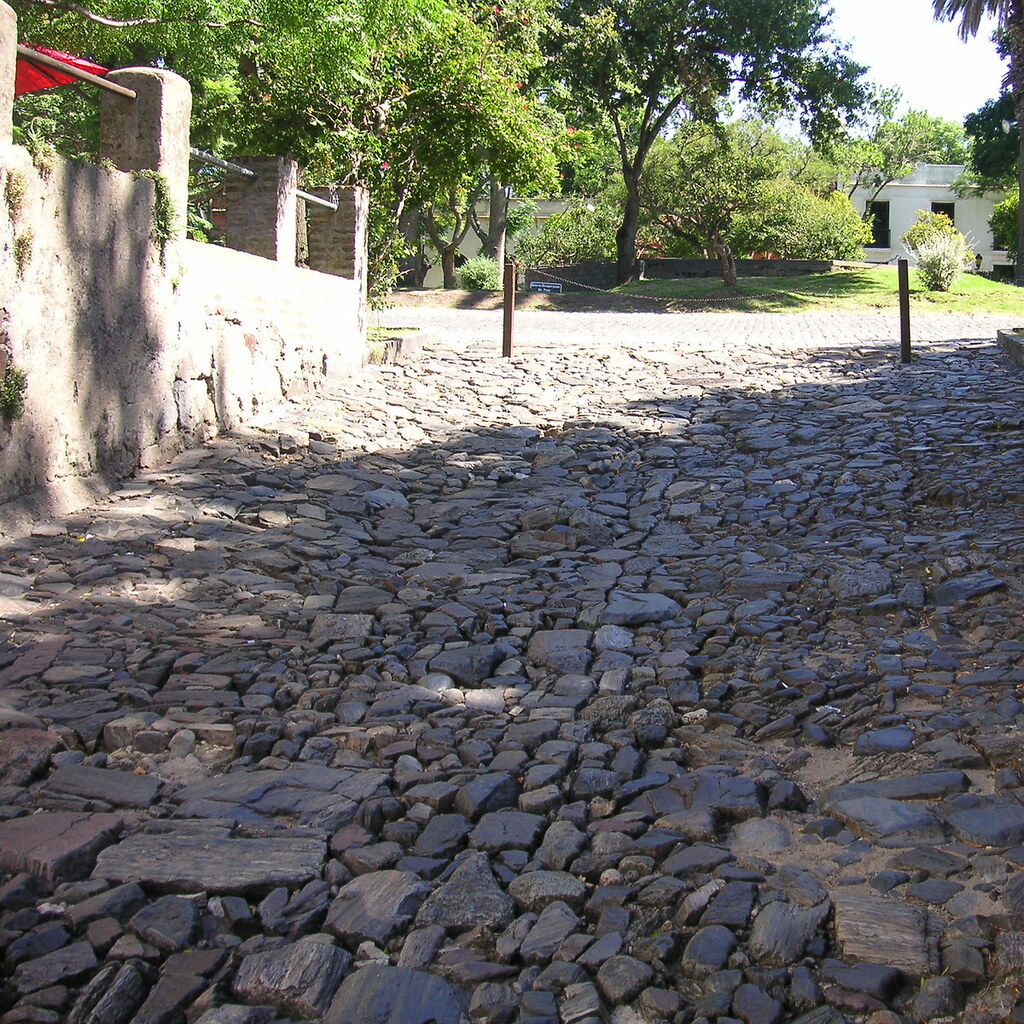 Photo of a cobbled street