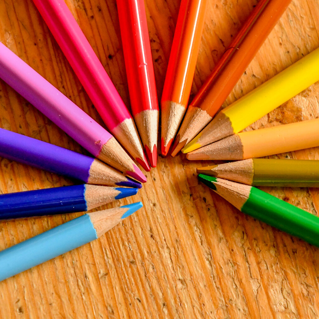 Photo of colored pencils