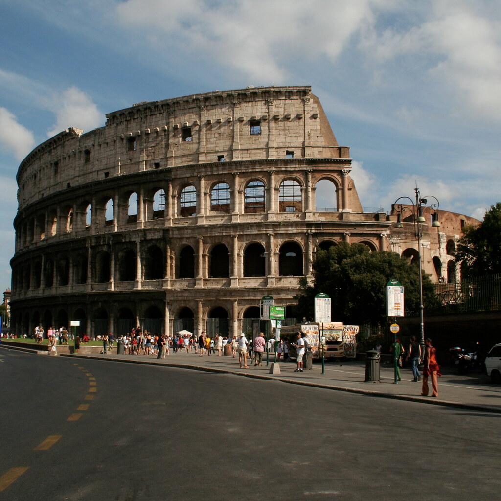 Photo of the Colosseum