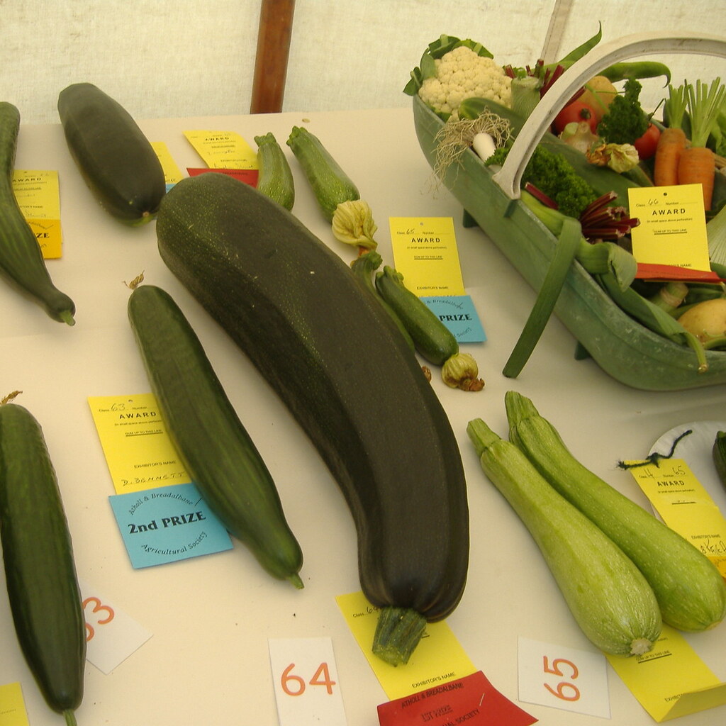 Photo of a vegetable competition