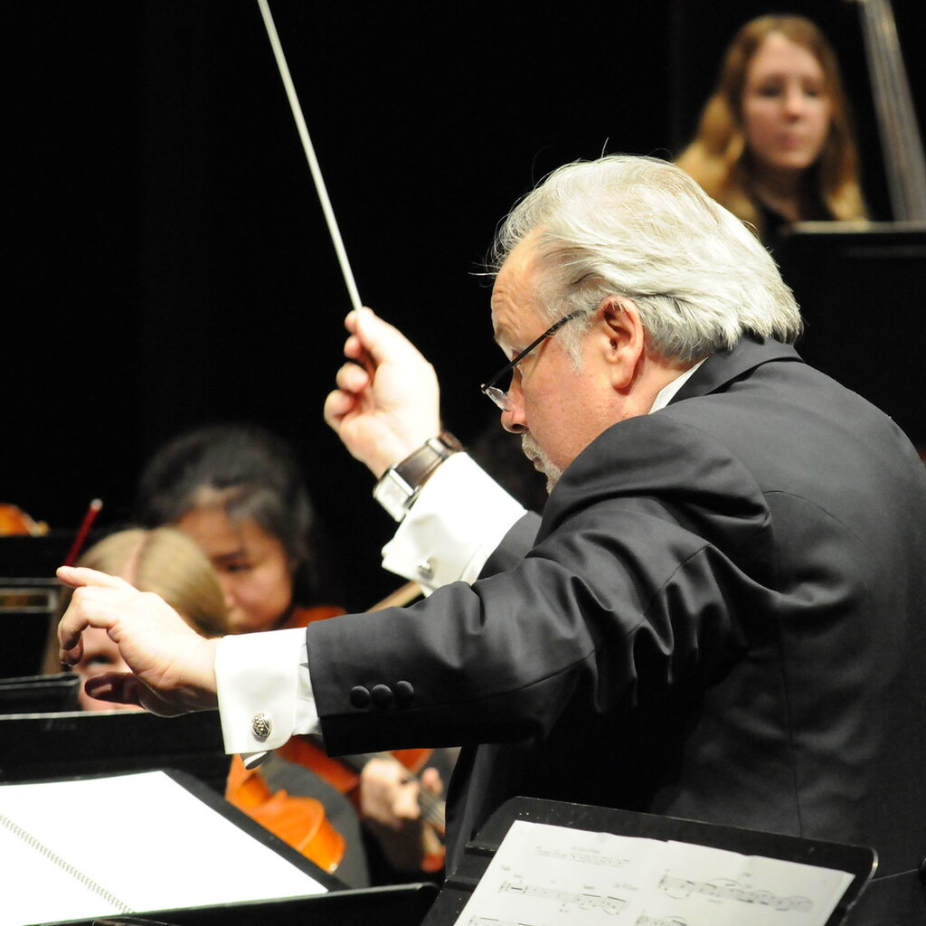 Photo of a conductor