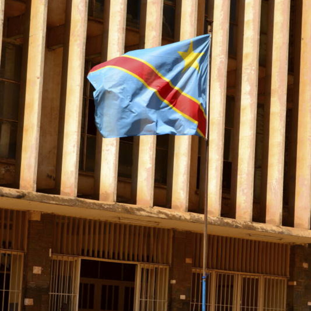 Photo of the flag of Congo Kinshasa