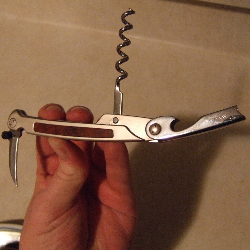 Photo of a corkscrew