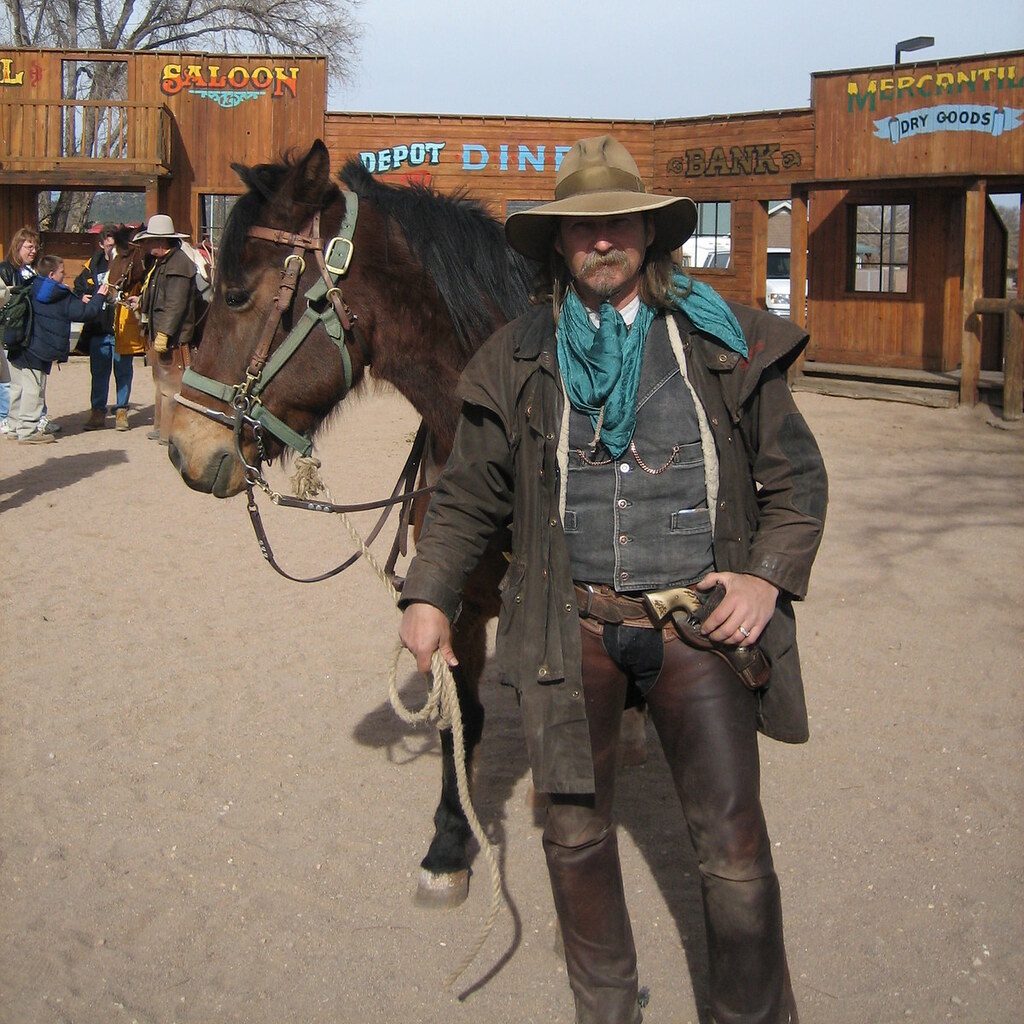 Photo of a cowboy