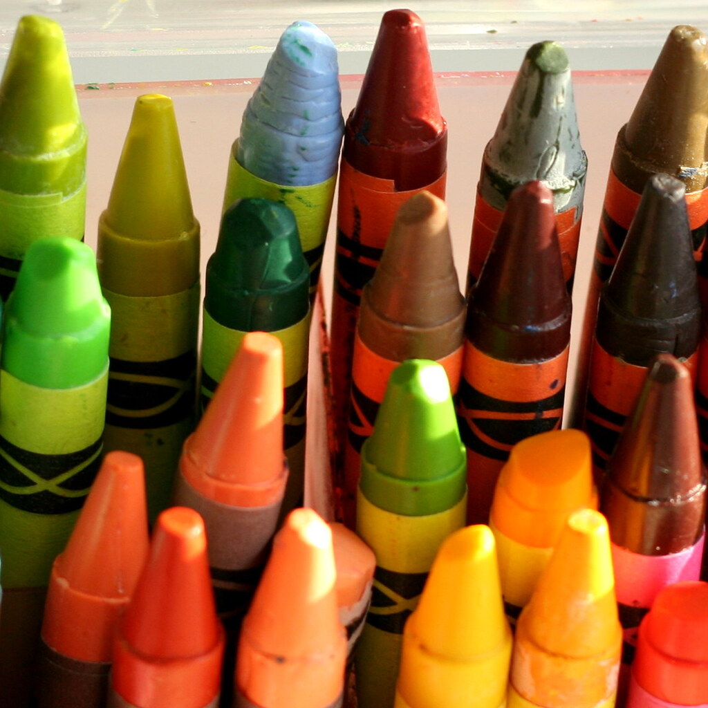 Photo of some crayons