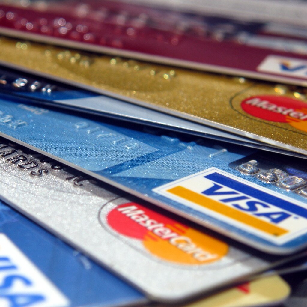 Photo of a credit card.