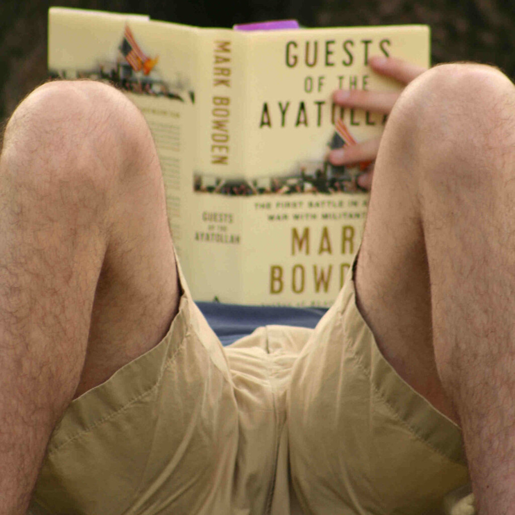 A man's crotch.