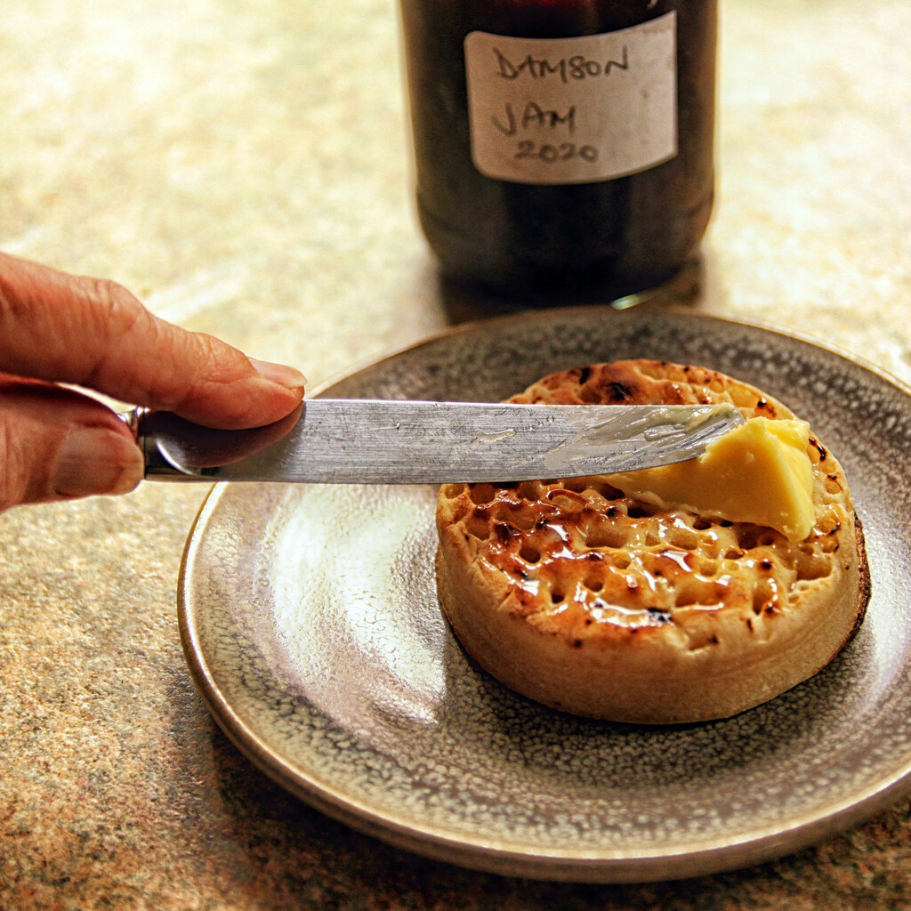 Photo of crumpets
