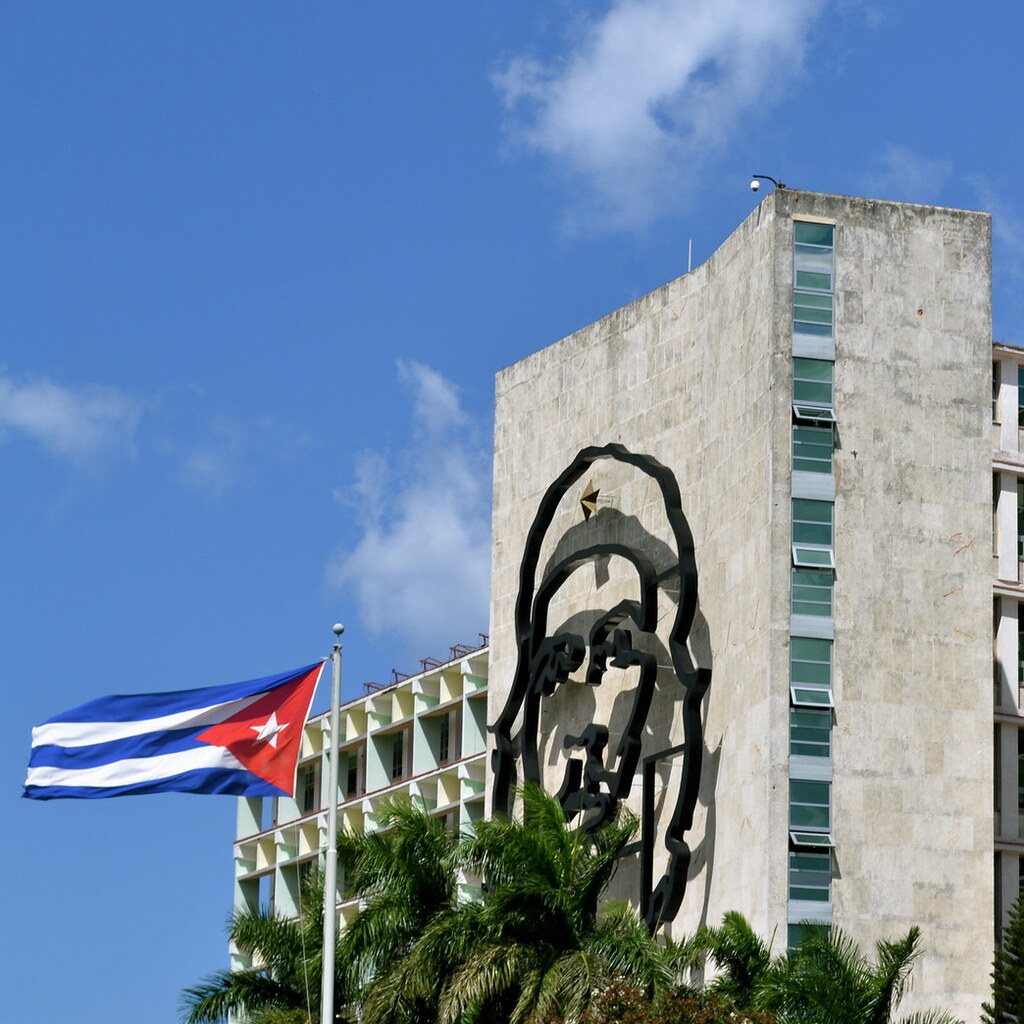 Photo of a Cuban flag