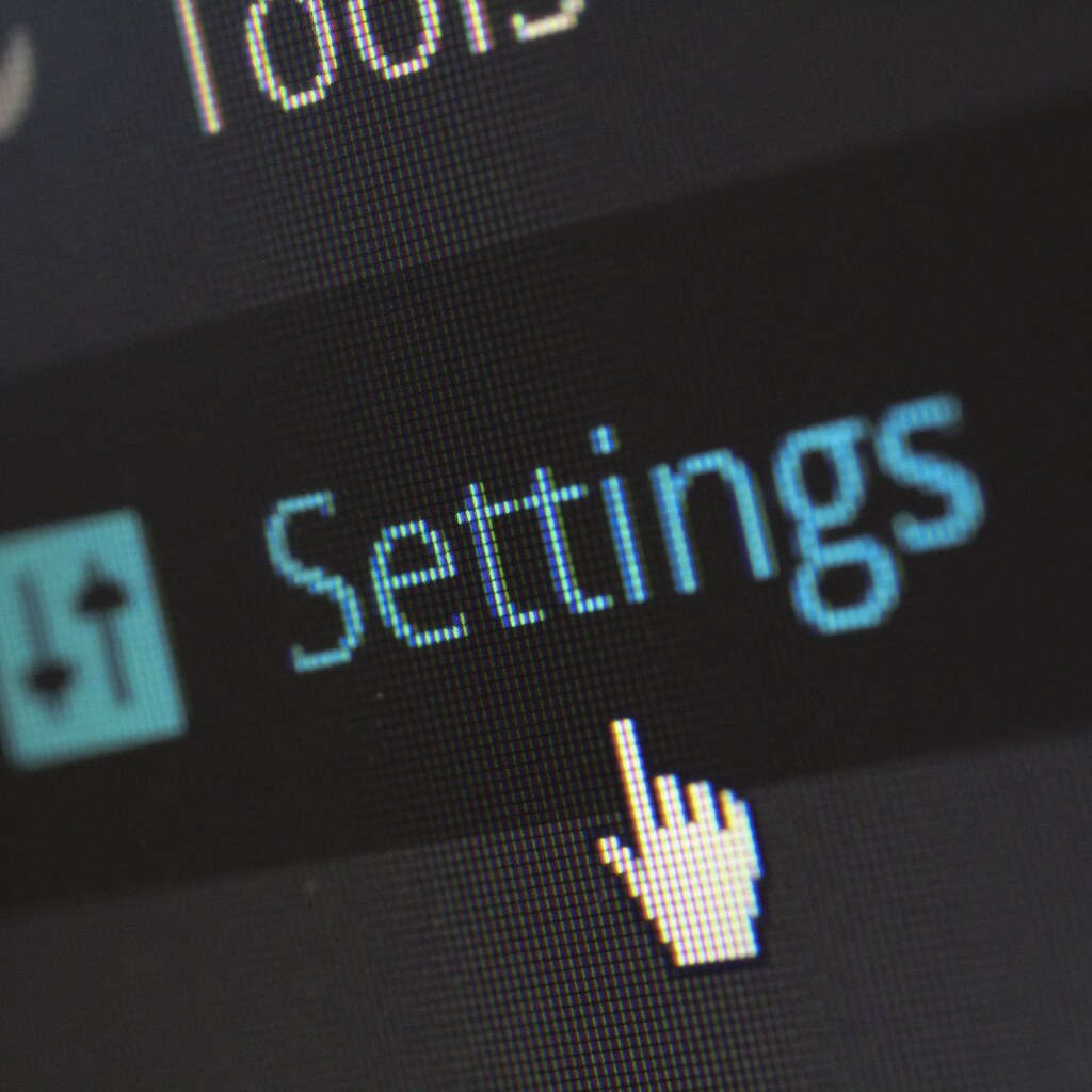 A photo of a cursor