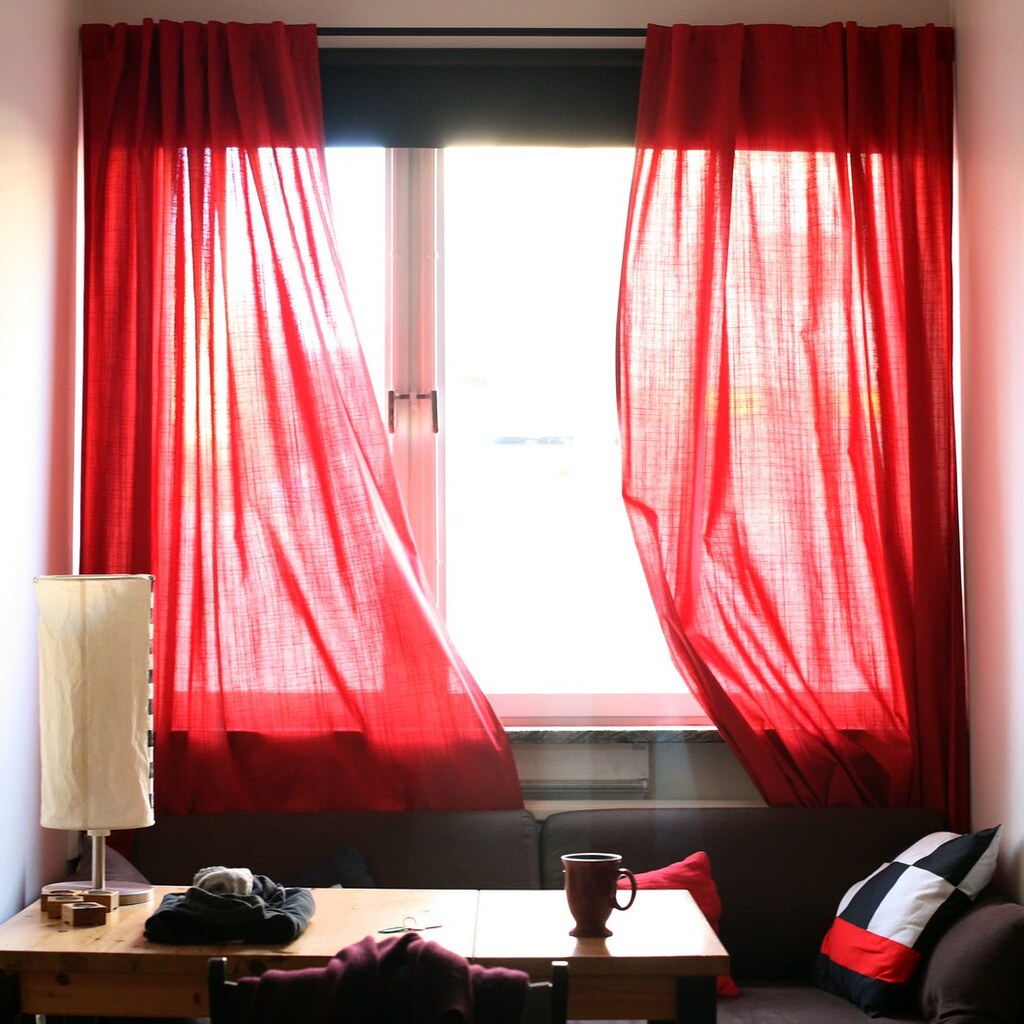 Photo of curtains