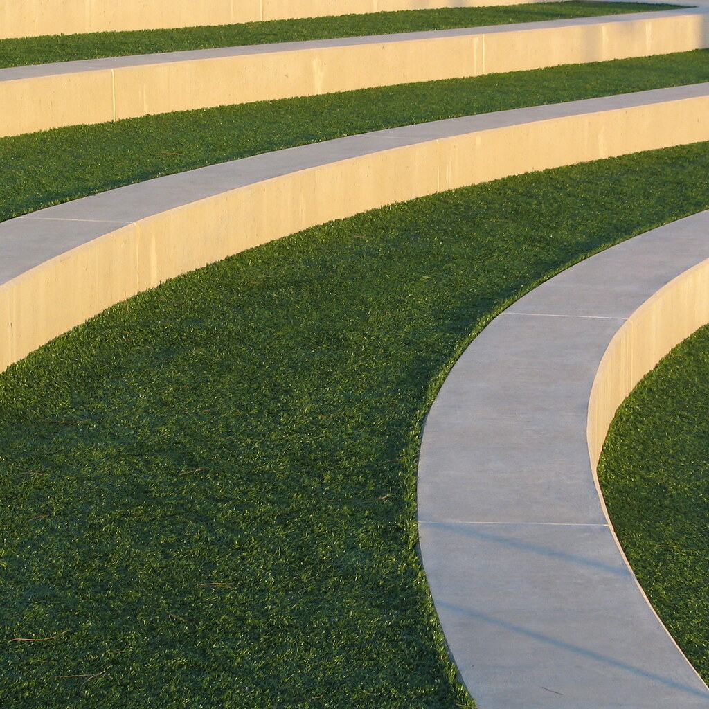 Photo of curved seats