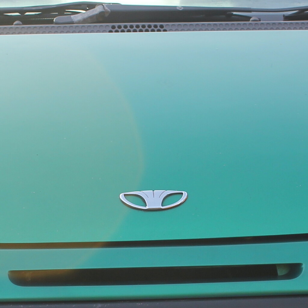 Photo of a Daewoo badge