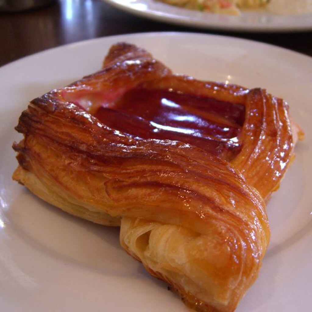 Photo of a danish pastry