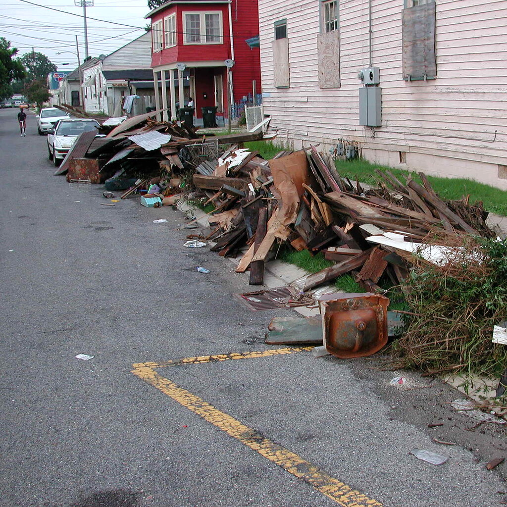 Photo of debris