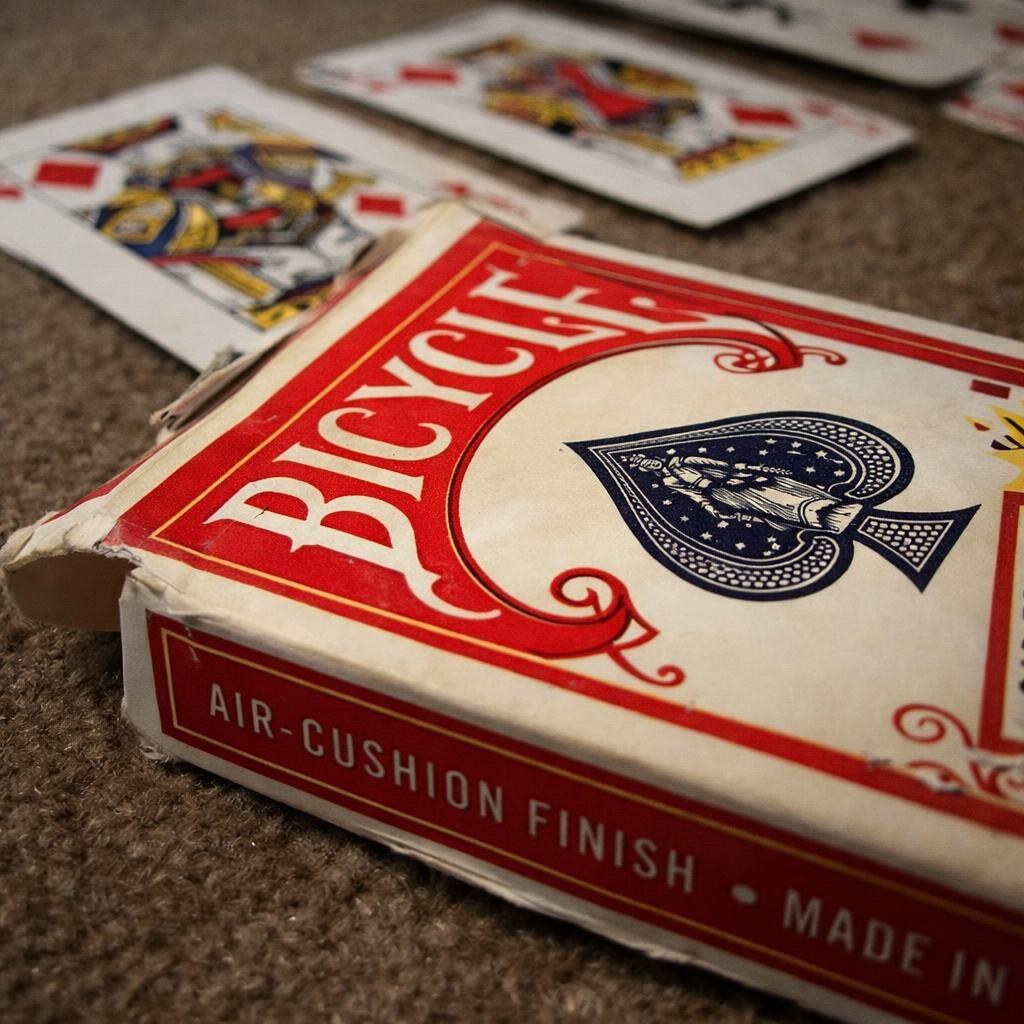 Photo of a deck of cards