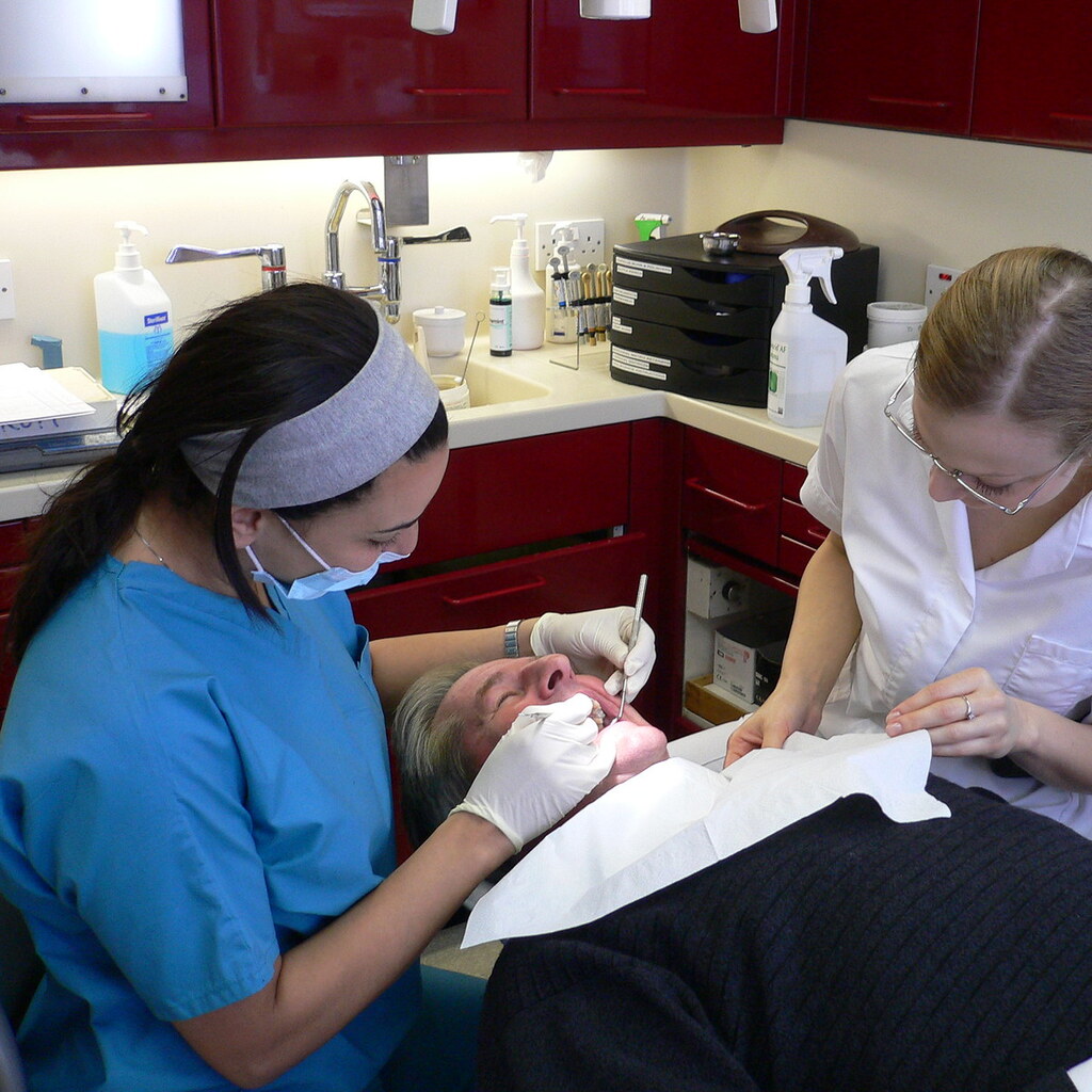 Photo of a dentist