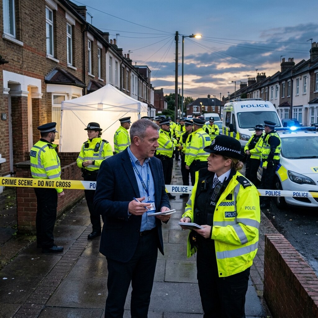 Generated image of a detective