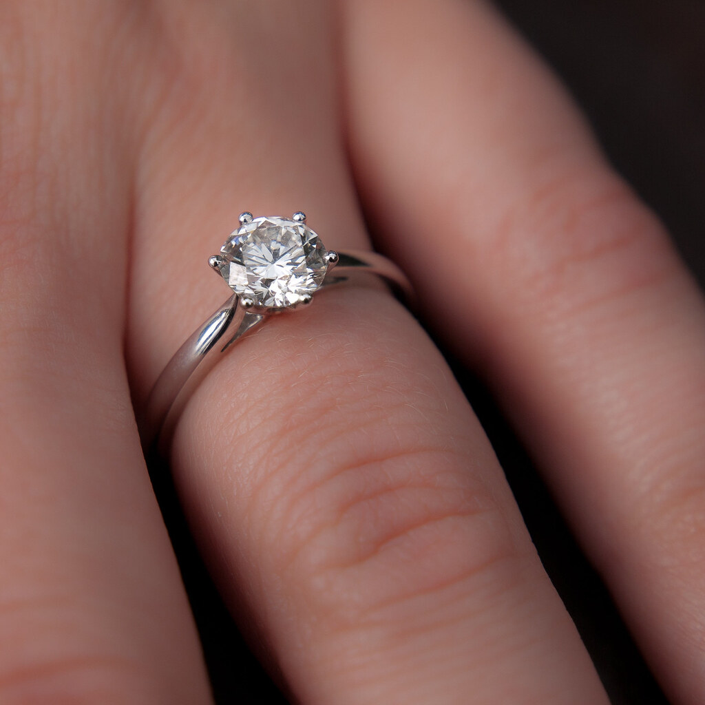 Photo of a diamond ring