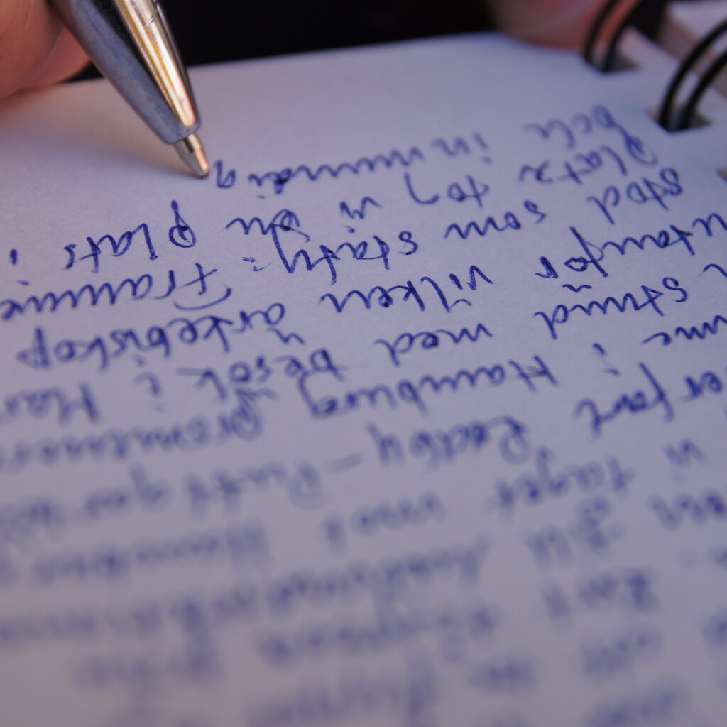 Photo of a diary