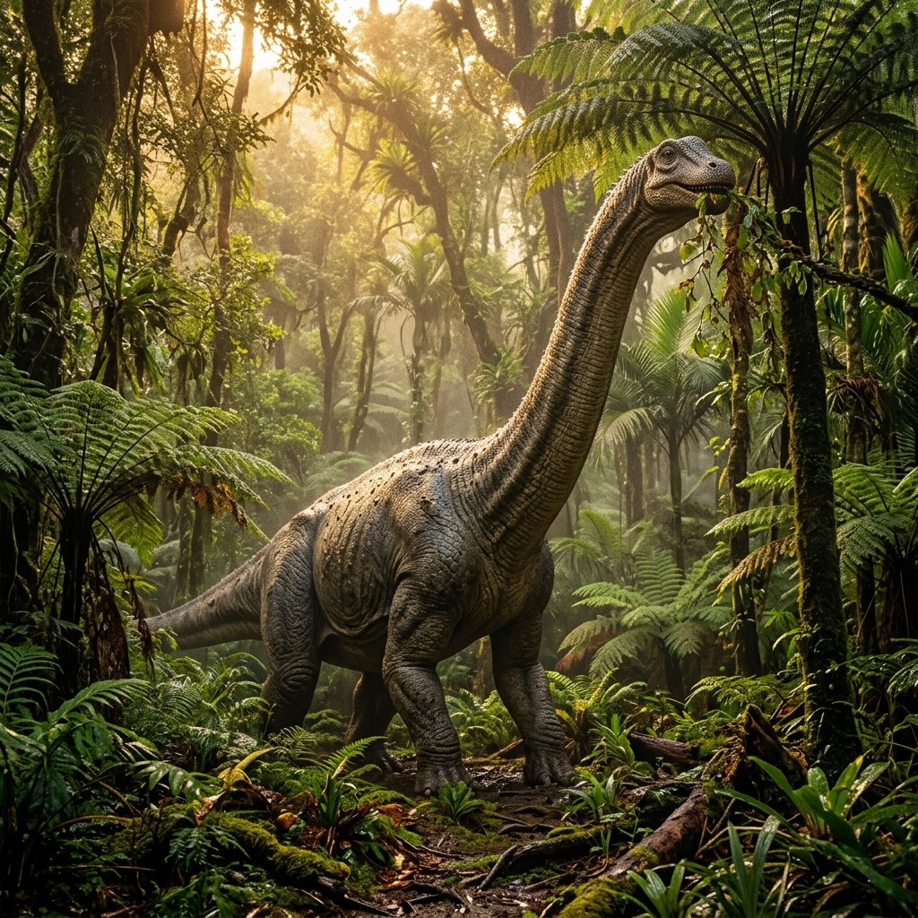 Generated image of a dinosaur