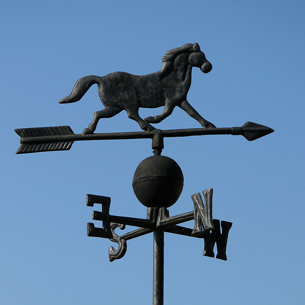 Photo of a weather vane