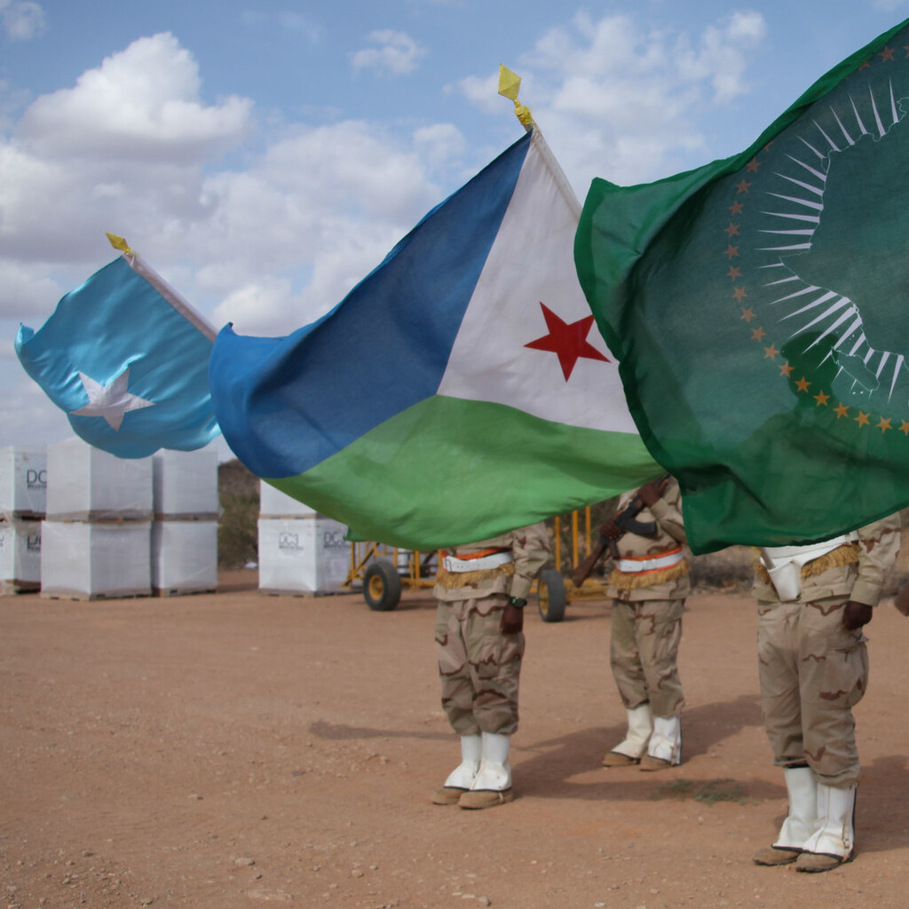 Photo of the Djibouti flag