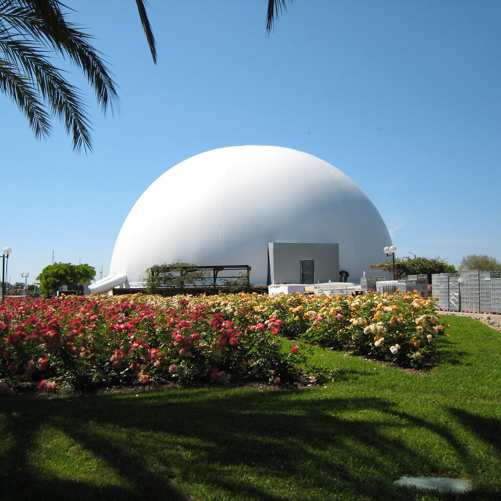 Photo of a white dome