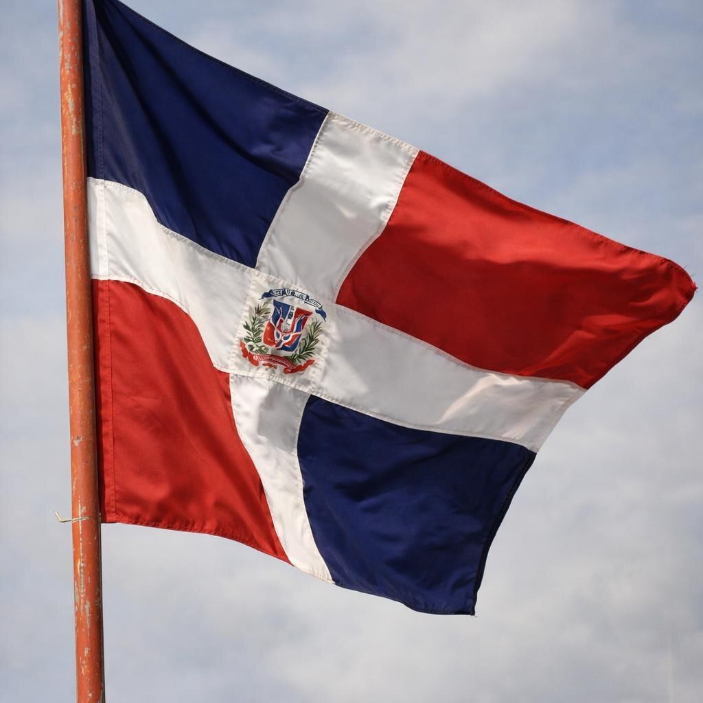 Photo of the Dominican Republic's flag