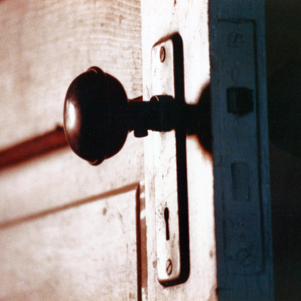 Photo of a doorknob