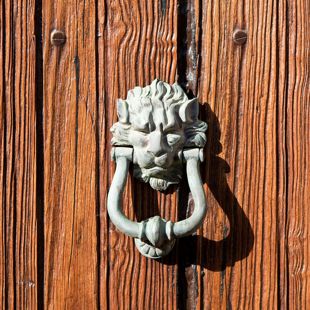 Photo of a doorknocker