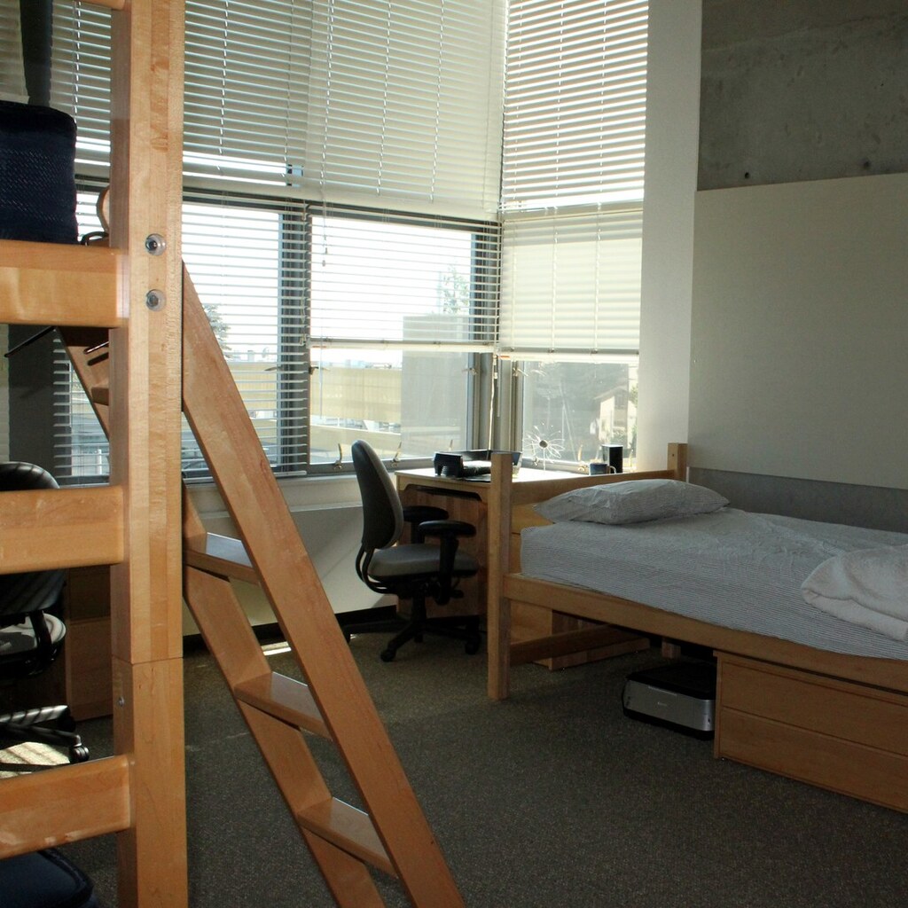 Photo of a student dormitory